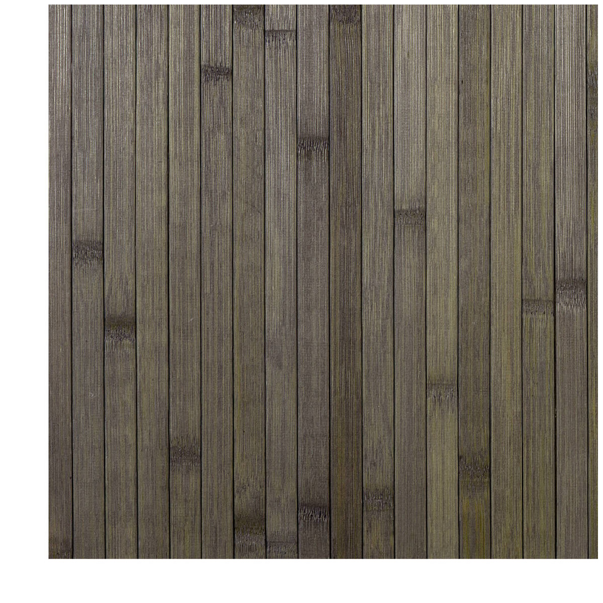 Alfombra de bambú (220x180 cm) - Tonos grises - THE SECRET HOME