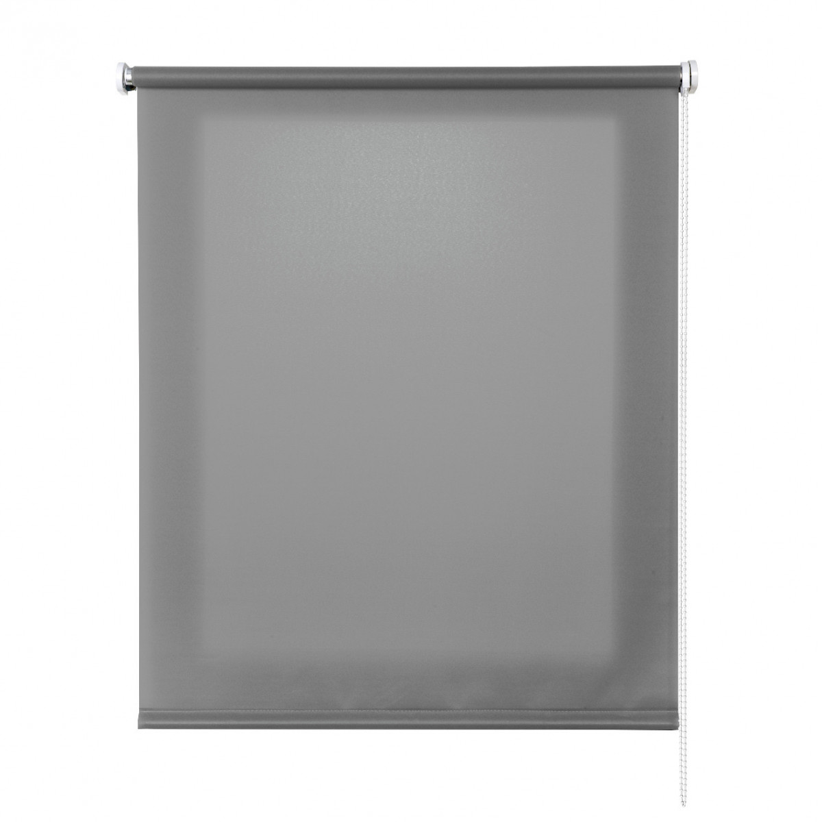 Estor enrollable translúcido Solea gris de 220x220cm