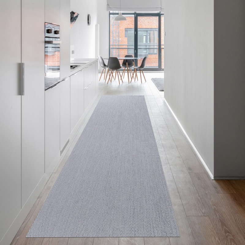 Alfombra pasillera Premium LEBLON gris ancho 80cm