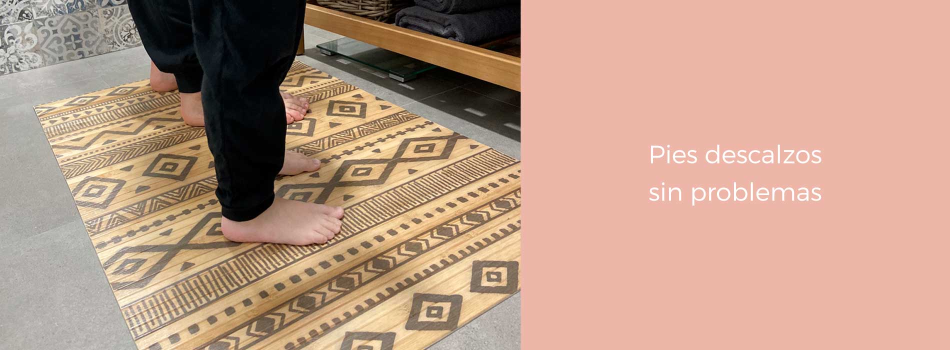 alfombras naturales, alfombras comodas, alfombras bambu, alfombras etnicas