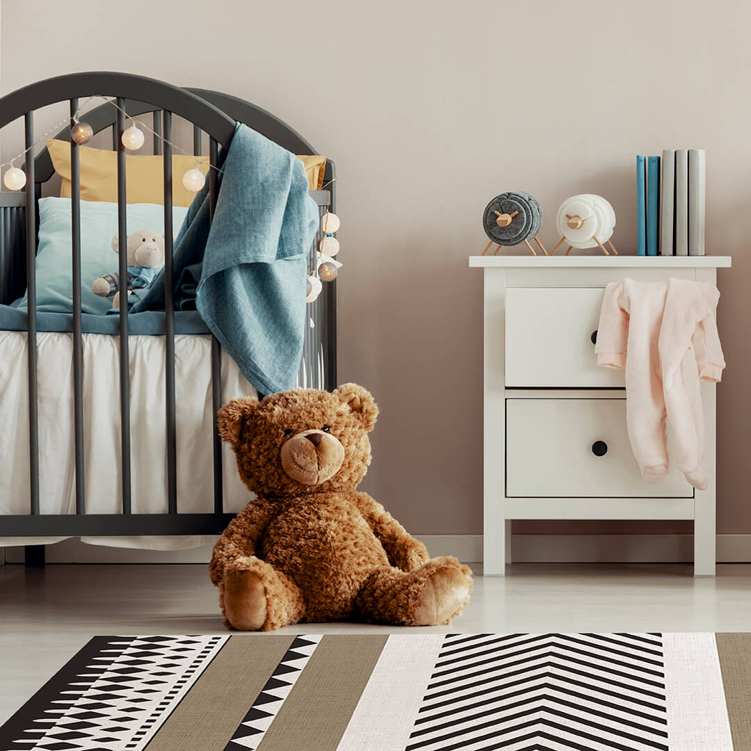 Ventajas de las alfombras infantiles en el dormitorio de los niños