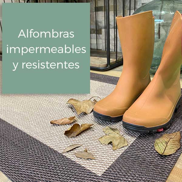 Alfombras impermeables, alfombras resistentes